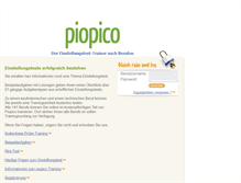 Tablet Screenshot of piopico.de